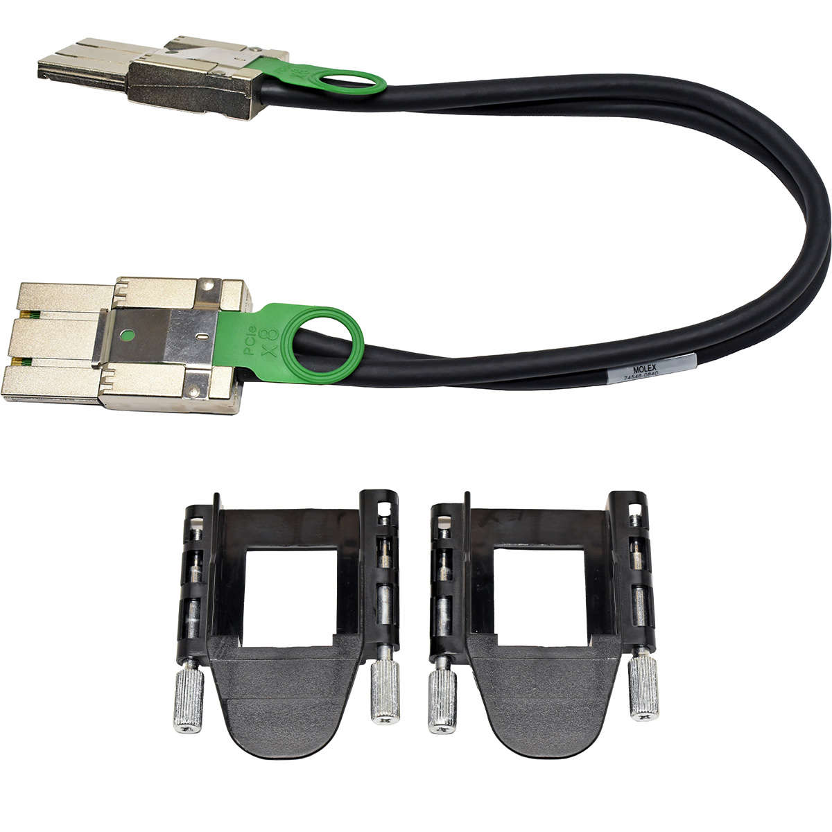 Juniper-Molex-74546-0840-45cm-Stack-Cable-Locking-001.jpg Juniper Molex 74546-0840 45cm Stack Cable + Locking