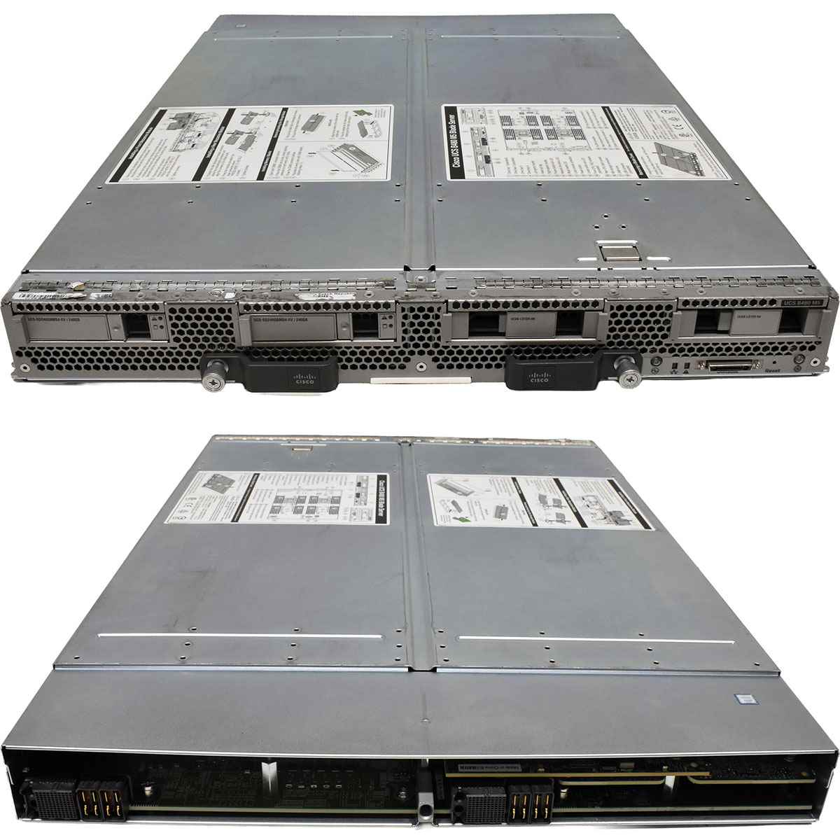 Cisco UCS B480 M5 Blade Server 4x Platinum 8276 128GB RAM UCS-VIC-M83-8P V02 UCSB-MLOM-40G-03 V04
