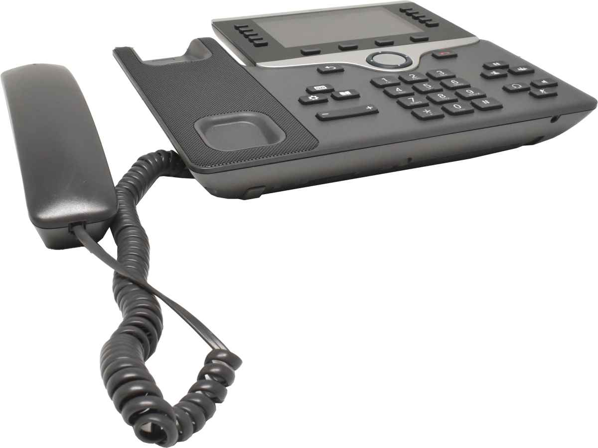 Cisco UC Phone CP-8861 IP VoIP Phone Charcoal Stand Handset CP-8861-K9