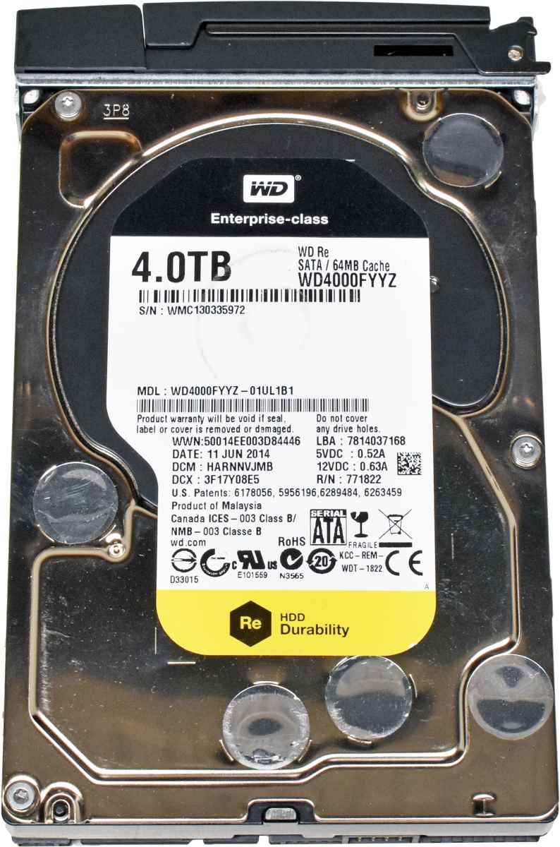 QNAP TS-469U-RP 4-Bay NAS Server Intel Atom Dual-Core 2.13 GHz 1 GB DDR3 RAM 4x 4TB 3.5 HDD