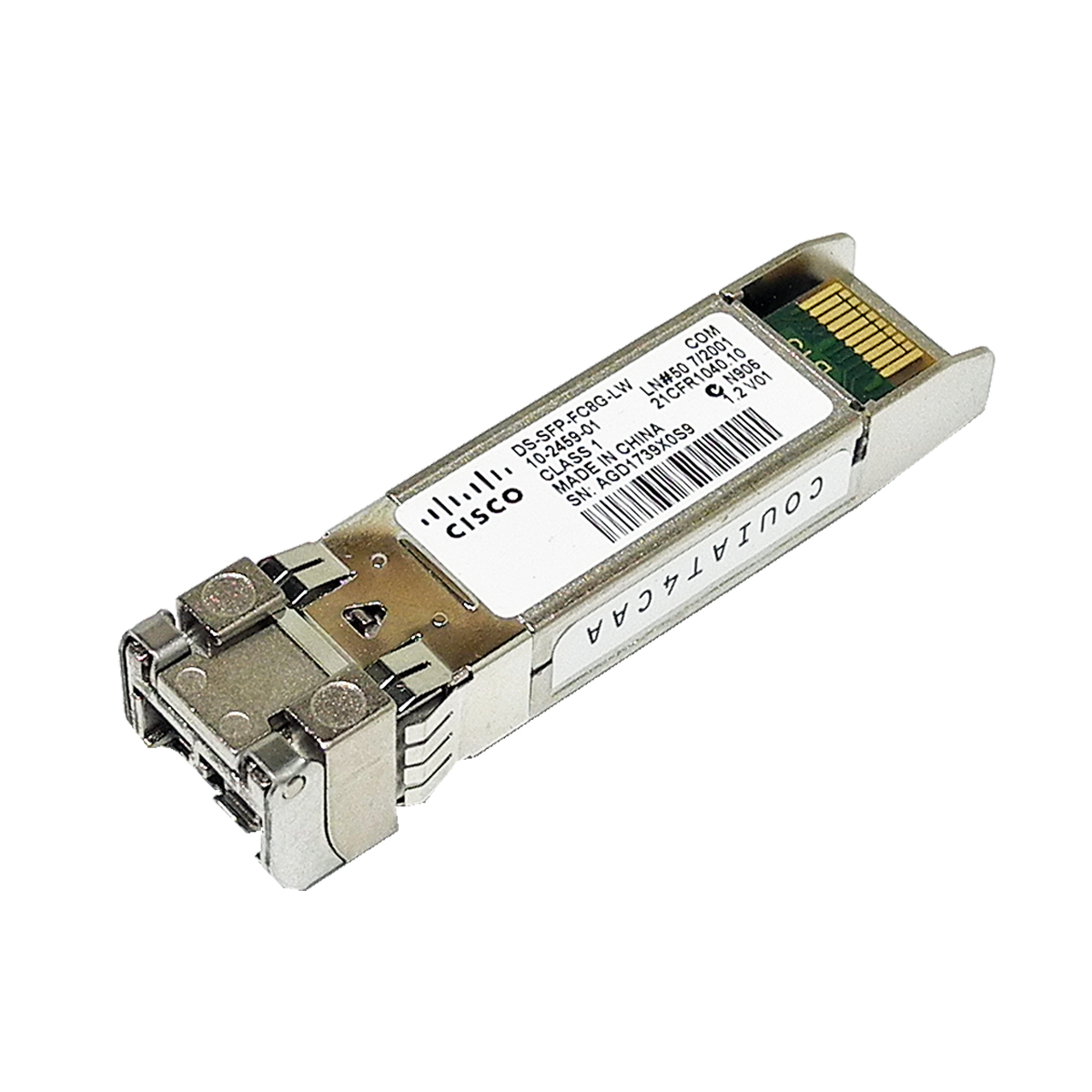Original Cisco DS-SFP-FC8G-LW SFP+ 1000Base-LX 8GB Transceiver PN 10-2459-01 Original Cisco DS-SFP-FC8G-LW SFP+ 1000Base-LX 8GB Transceiver PN 10-2459-01
