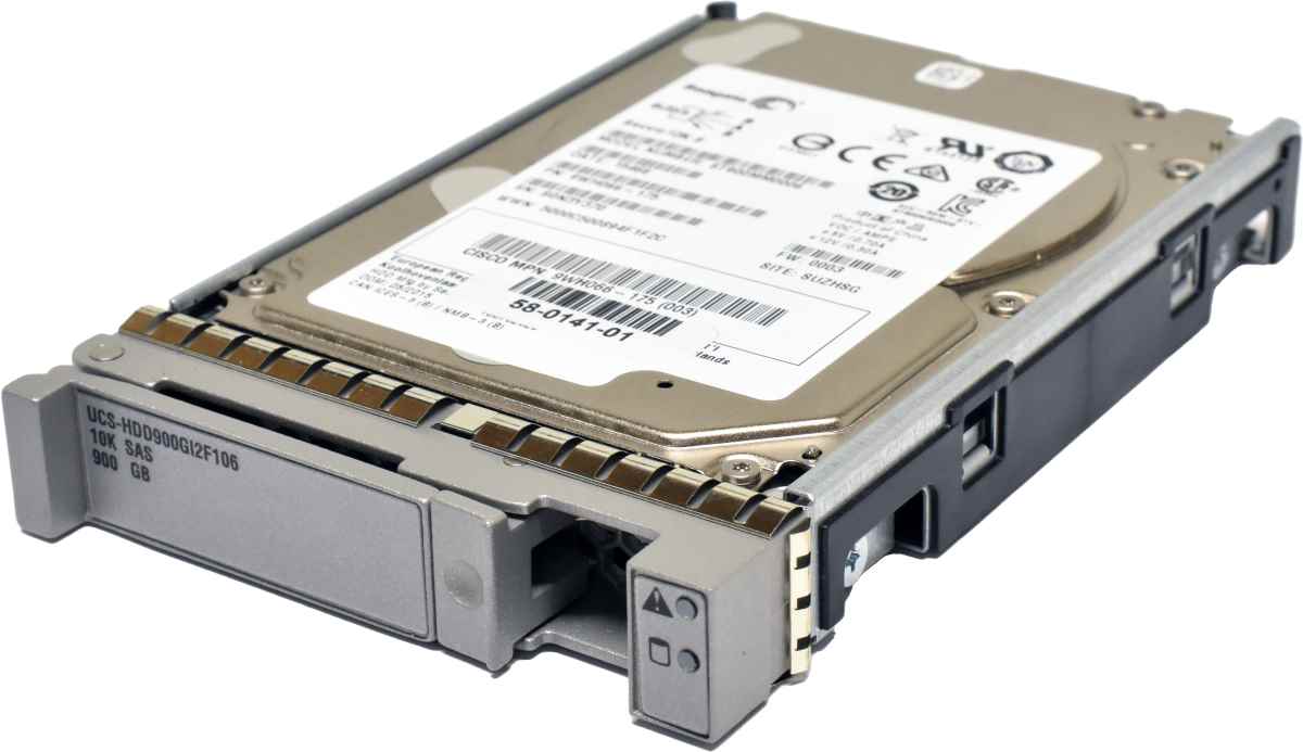 Cisco Seagate 900GB UCS-HDD900GI2F106 ST900MM0006 9WH066-157 6G 2.5" 10K SAS HDD