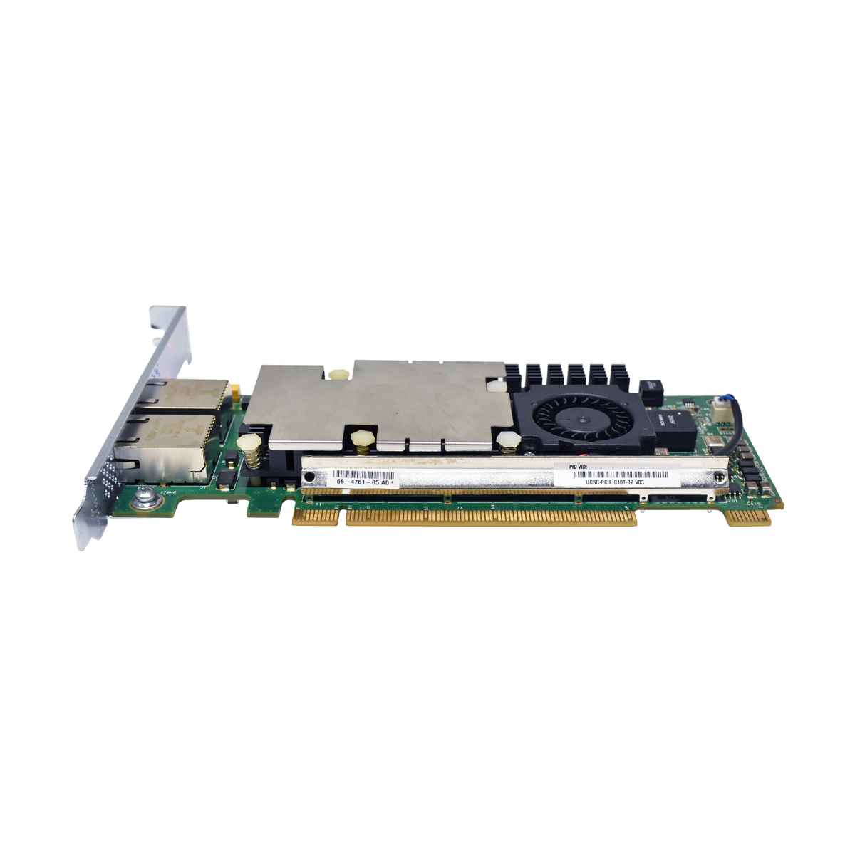 Cisco UCS Virtual Interface Card 1225T UCSC-PCIE-C10T-02 73-15002-05/06 68-4761-05/06 10G Dual-Port Cisco UCS Virtual Interface Card 1225T UCSC-PCIE-C10T-02 73-15002-05/06 68-4761-05/06 10G Dual-Port
