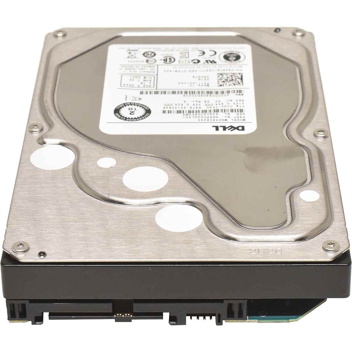 Dell 2TB 3.5" 7.2K 6G SAS HDD Fesplatte MG03SCA200 0829T8 Dell 2TB 3.5" 7.2K 6G SAS HDD Fesplatte MG03SCA200 0829T8