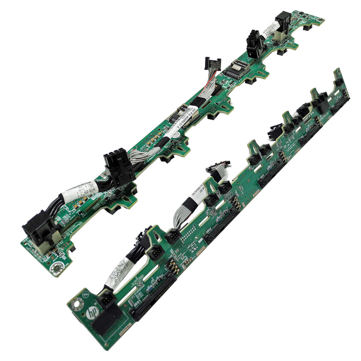 HP-ProLiant-DL560-G8-SAS-Backplane-5-x2-5-664930-0-002.jpg HP ProLiant DL560 G8 SAS Backplane 5 x2,5'' 664930-001 + 2x Power Kabel 696242-001