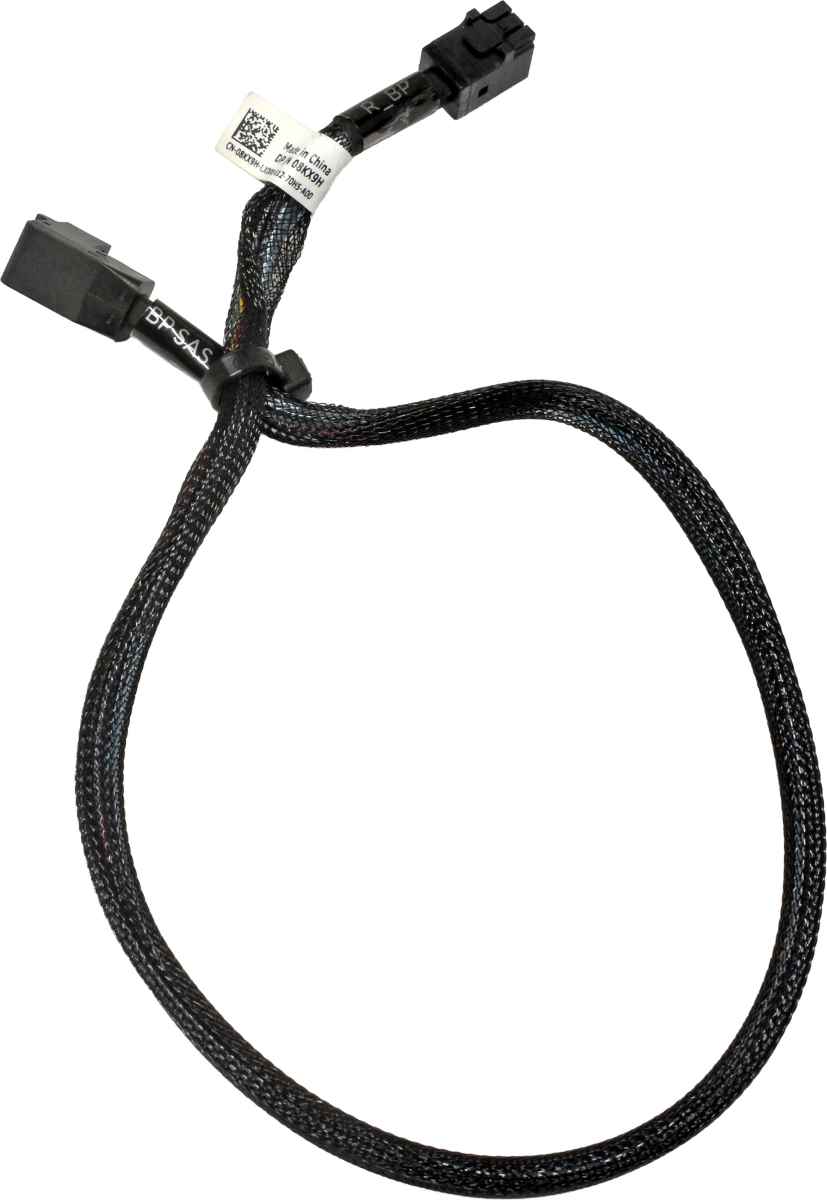 Dell 08KX9H 12G MiniSAS HD Data Cable 0,5m SFF-8643 - SFF-8643 angled for PowerEdge R730xd Dell 08KX9H 12G MiniSAS HD Data Cable 0,5m SFF-8643 - SFF-8643 angled for PowerEdge R730xd