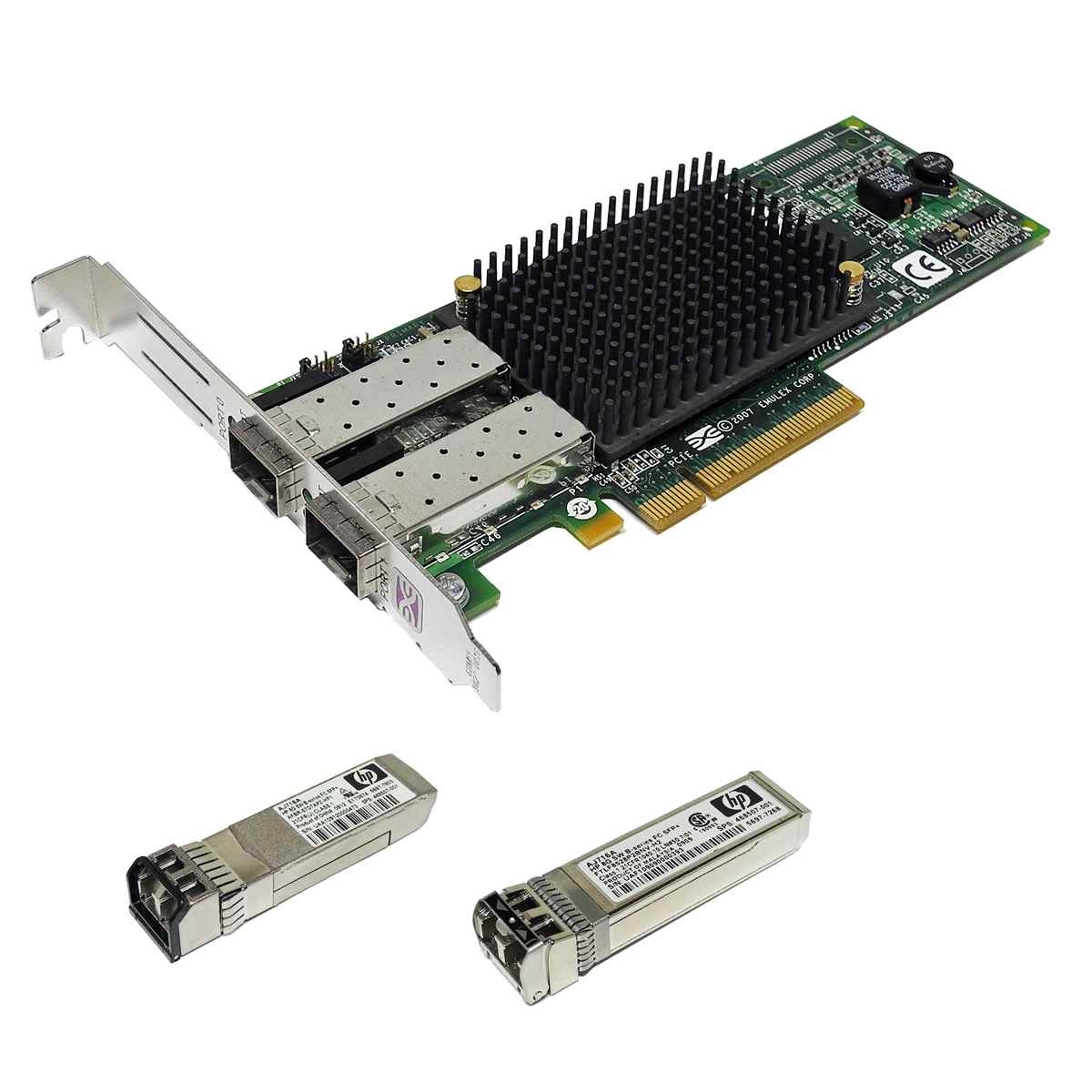 EMULEX LightPulse LPE12002-E 8Gb/s PCIe x8 FC Server Adapter + 2x 8Gb SFP / FP EMULEX LightPulse LPE12002-E 8Gb/s PCIe x8 FC Server Adapter + 2x 8Gb SFP / FP