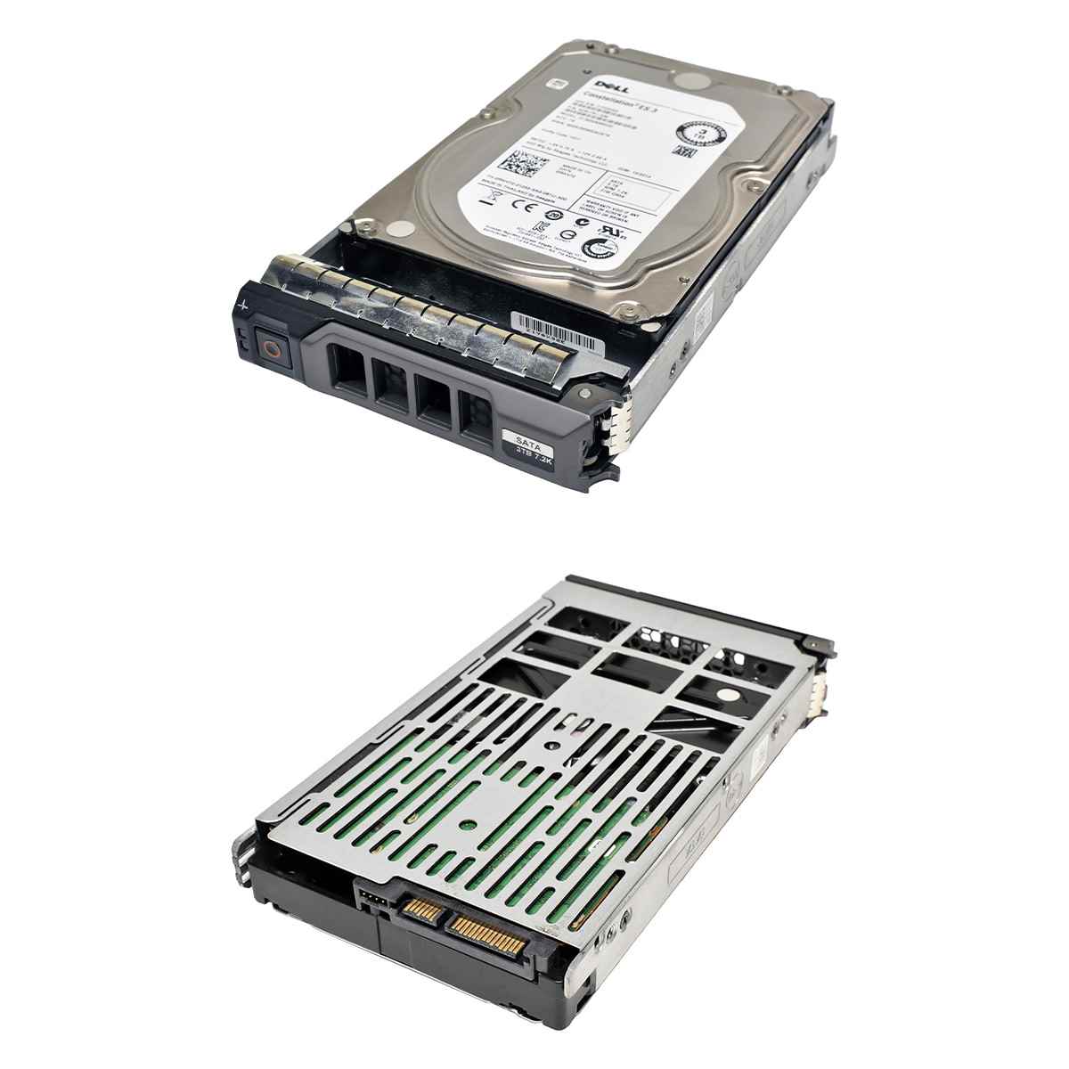 Dell Seagate Constellation ES.3 3TB 0RWV72 ST3000NM0033 3.5" 7.2K 6G SATA HDD + Dell Caddy 0X968D Dell Seagate Constellation ES.3 3TB 0RWV72 ST3000NM0033 3.5" 7.2K 6G SATA HDD + Dell Caddy 0X968D