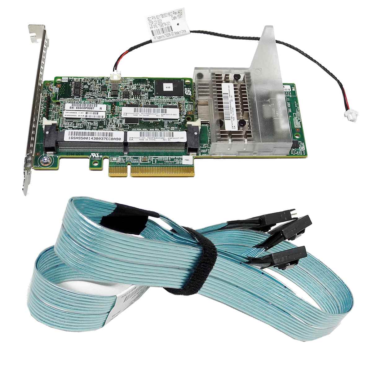 HP Smart Array P440 12Gb SAS RAID Controller 4GB FBWC 749797-001 + SAS Kabel HP Smart Array P440 12Gb SAS RAID Controller 4GB FBWC 749797-001 + SAS Kabel