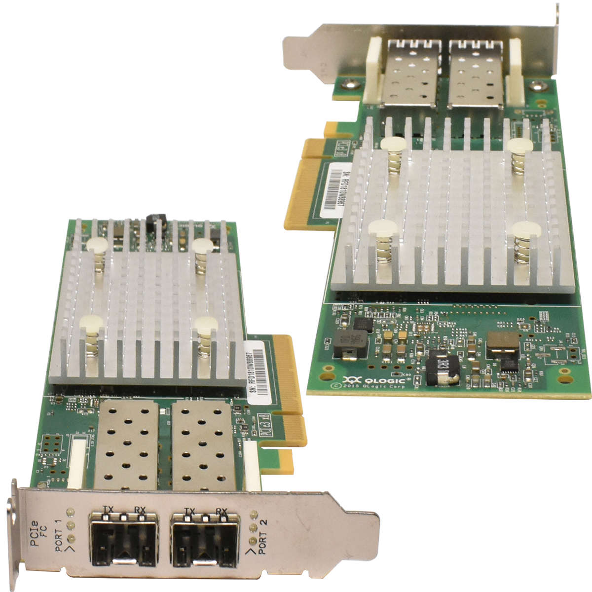 Fujitsu QLE2692-F BK3210407-35 Dual-Port 16Gb FC HBA PCIe x8 3.0 LP