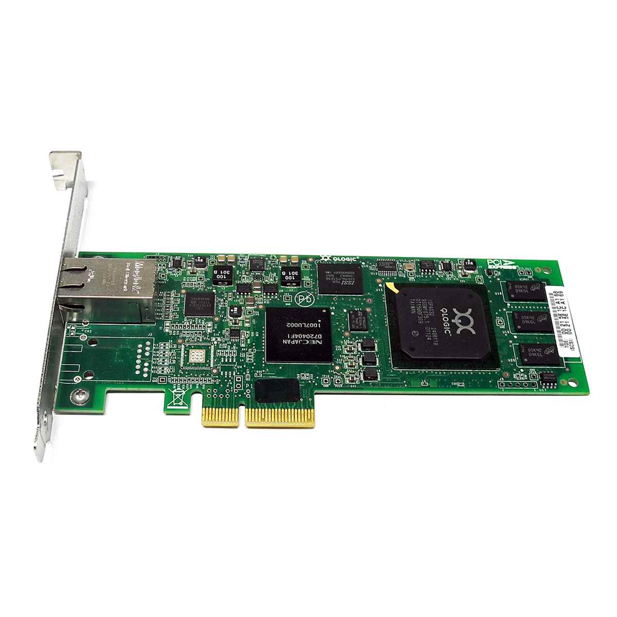 QLogic QLE4060C-IBMX 1-Port GbE PCIe x8 Network Adapter 39Y6147 39Y6148 FP QLogic QLE4060C-IBMX 1-Port GbE PCIe x8 Network Adapter 39Y6147 39Y6148 FP