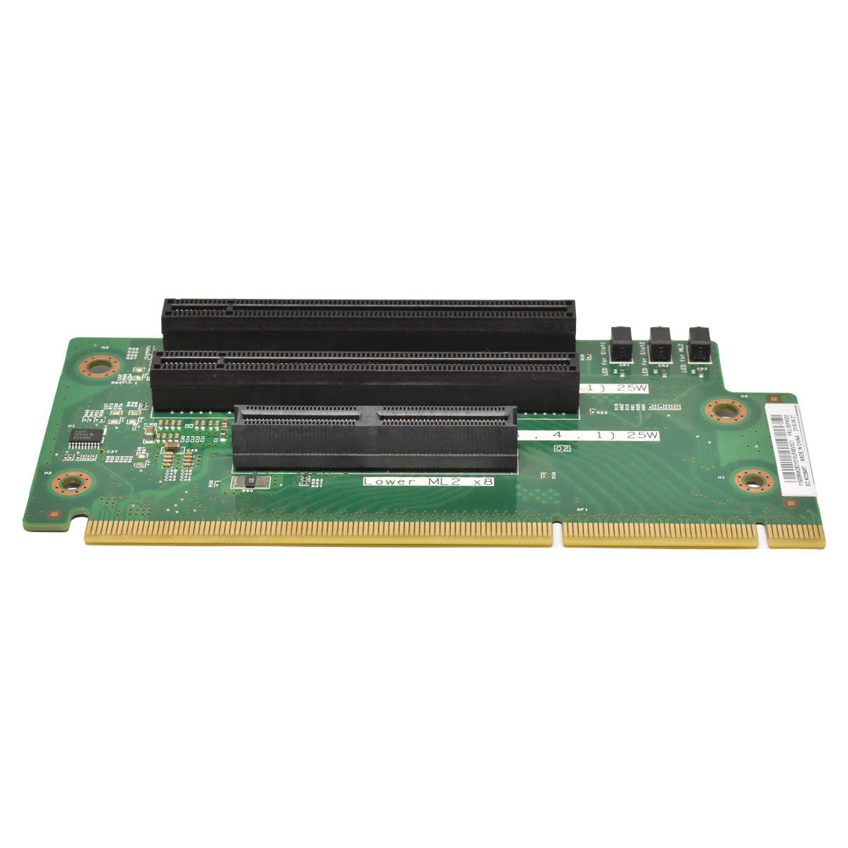 IBM Lenovo Slot Riser Board 2x PCIe x16 1x ML2 x8 Gen3 00KA630