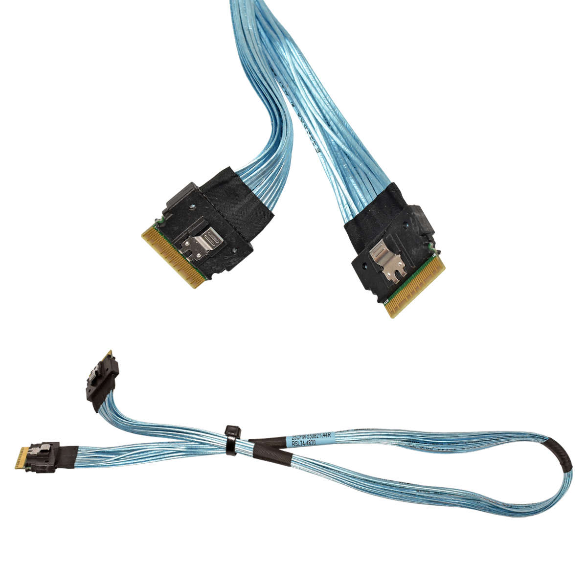 Amphenol RSL74 Ultraport SlimSAS SFF-8654-Spezifikation 8i 74Pos für MJ11-EC1
