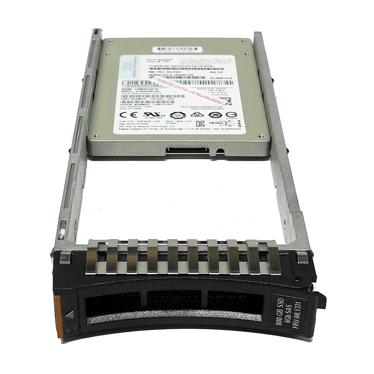 IBM 00LY331 Seagate ST800fM0183 2.5" 800GB SAS 3.0 12Gb SSD mit Rahmen für Elastic Storage Server IBM 00LY331 Seagate ST800fM0183 2.5" 800GB SAS 3.0 12Gb SSD mit Rahmen für Elastic Storage Server
