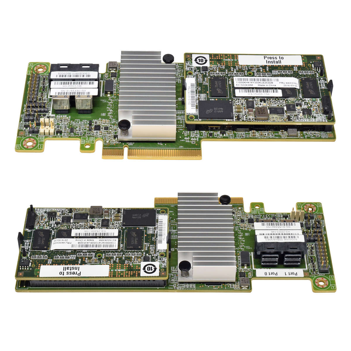 IBM-ServeRAID-M5210-12-Gb-1GB-Cache-RAID-Controlle-001.jpg IBM ServeRAID M5210 12 Gb 1GB Cache RAID Controller 46C9111 44W3393 H3-25503-04E w/o Bracket