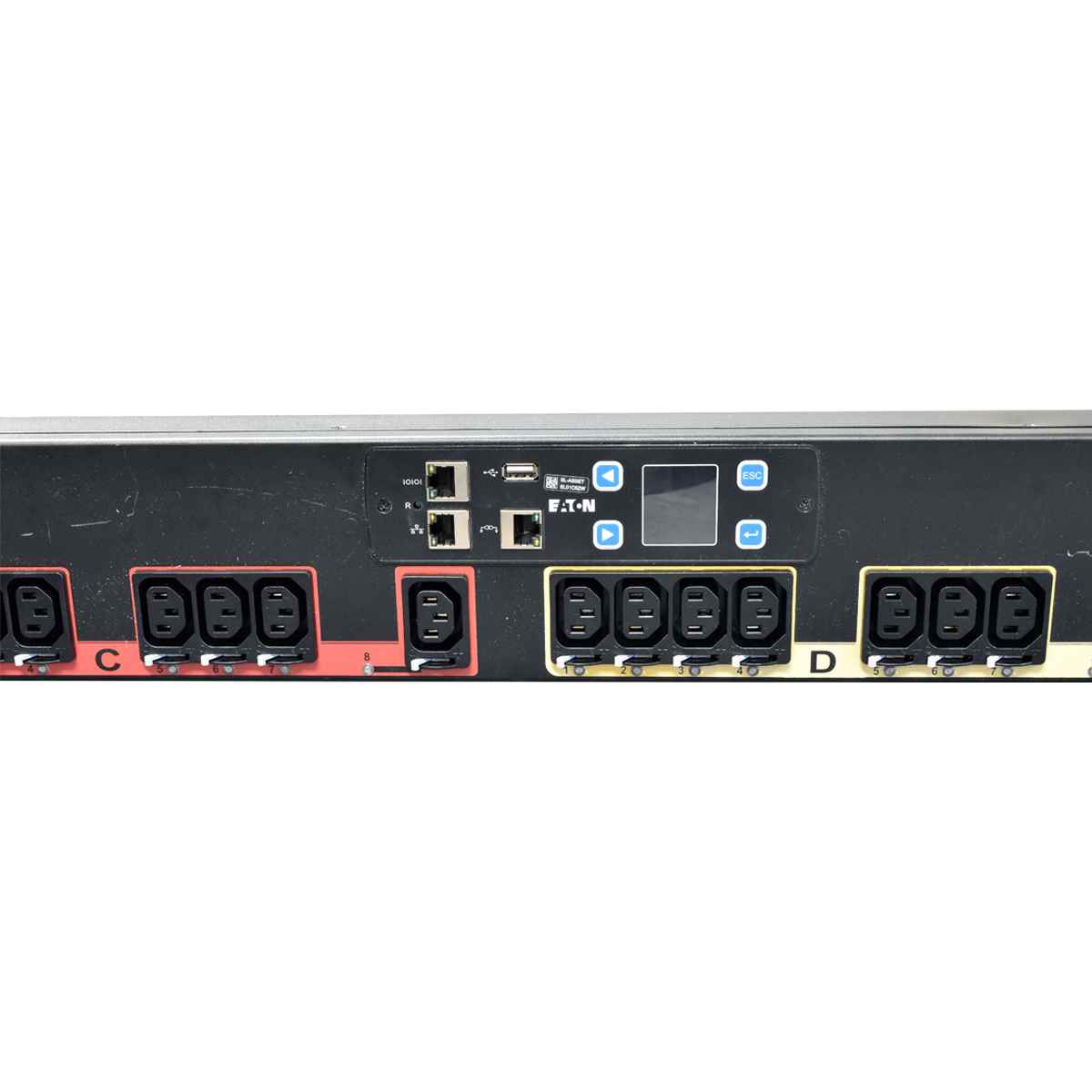 Eaton ESW374-10 9001-22294 ESW6DJ95TKD9BAC Metered Switched Outlet ePDU G3 48xC13