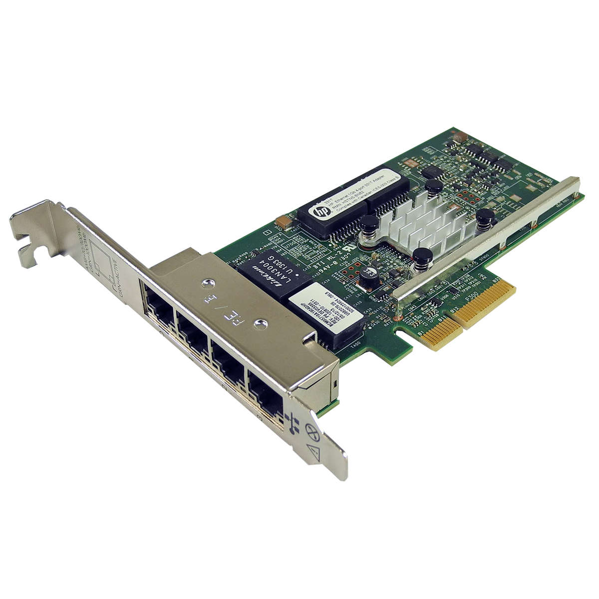 HP-331T-Quad-Port-PCIe-Gigabit-Server-Adapter-P-N-001.jpg HP 331T Quad Port PCIe Gigabit Server Adapter P/N 649871-001 647592-001 FP