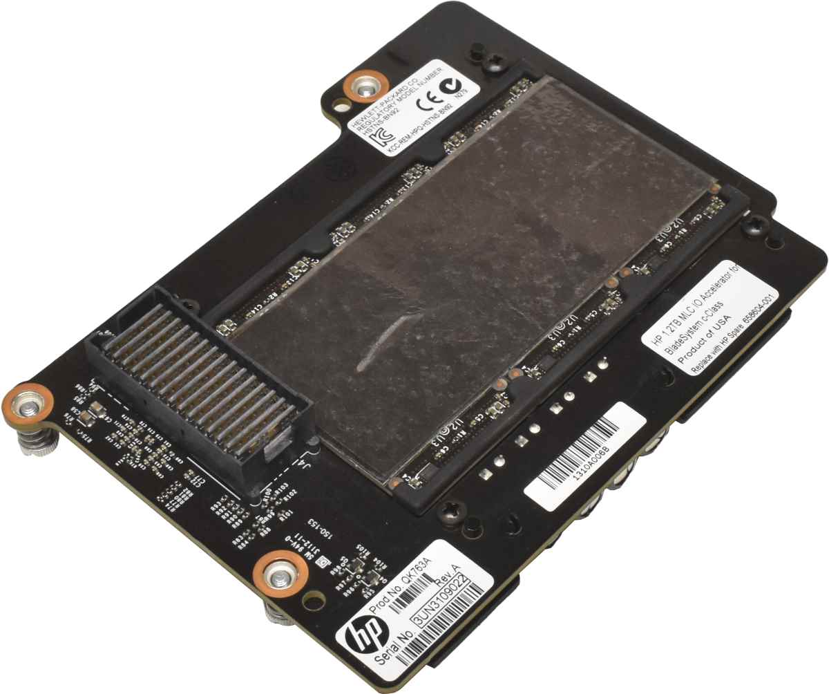 HP QK763A 1,2TB MLC Accelerator SSD für BladeSystem 658604-001 HP QK763A 1,2TB MLC Accelerator SSD für BladeSystem 658604-001