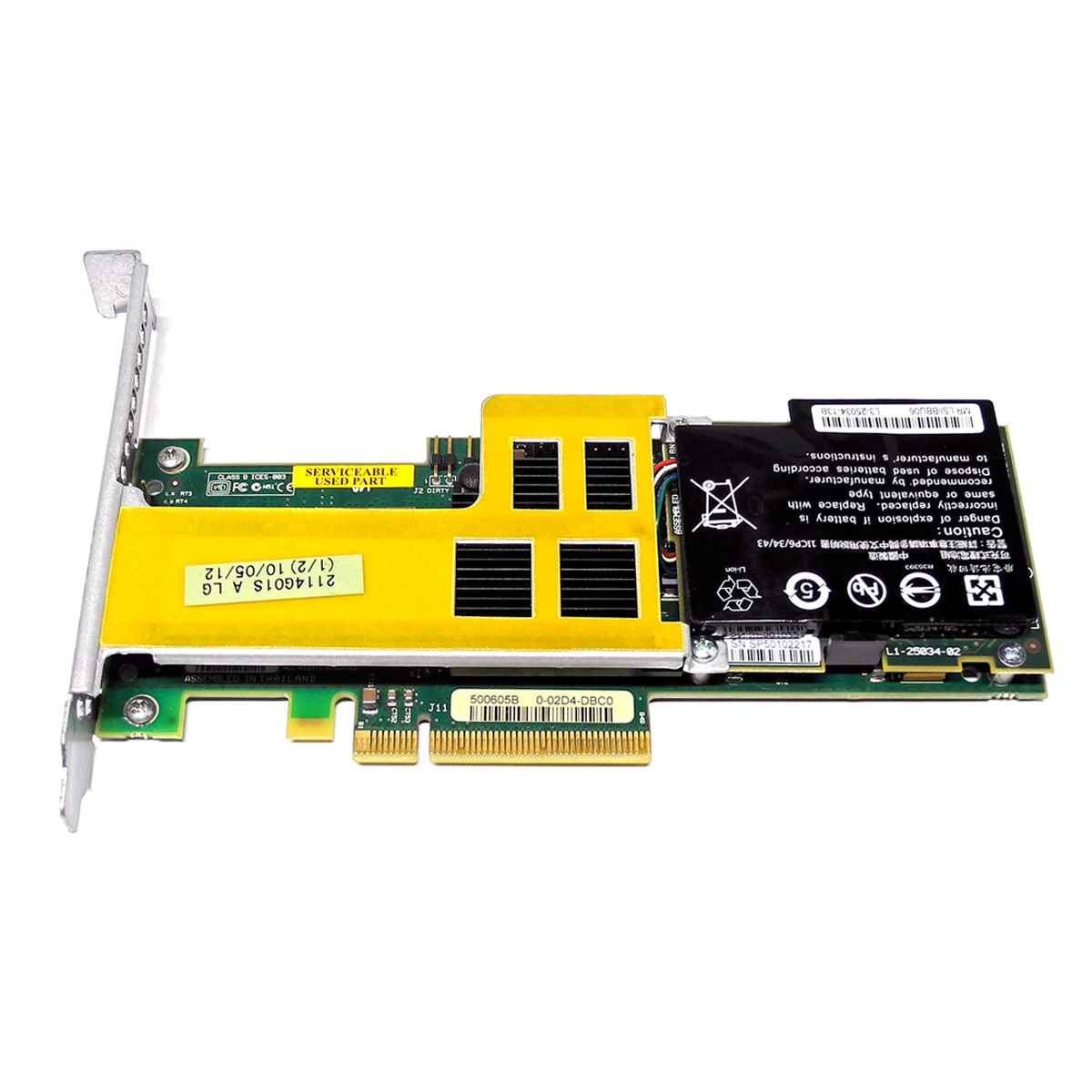 LSI MR SAS 8708EM2 3 Gb/s PCIe x8 RAID Controller L3-01144-10A +BBU FP LSI MR SAS 8708EM2 3 Gb/s PCIe x8 RAID Controller L3-01144-10A +BBU FP