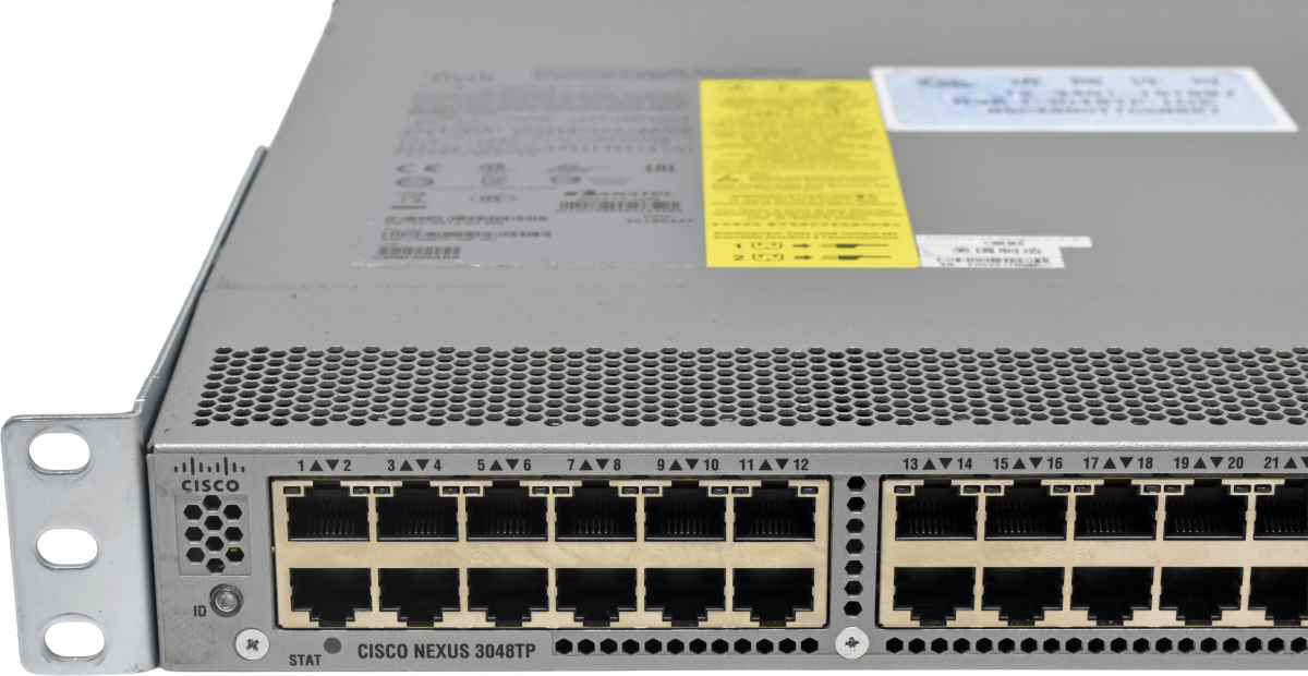Cisco Nexus N3K-C3048TP-1GE 68-4214-03 48-Port GE Switch 4x 10G SFP+ red PSUs