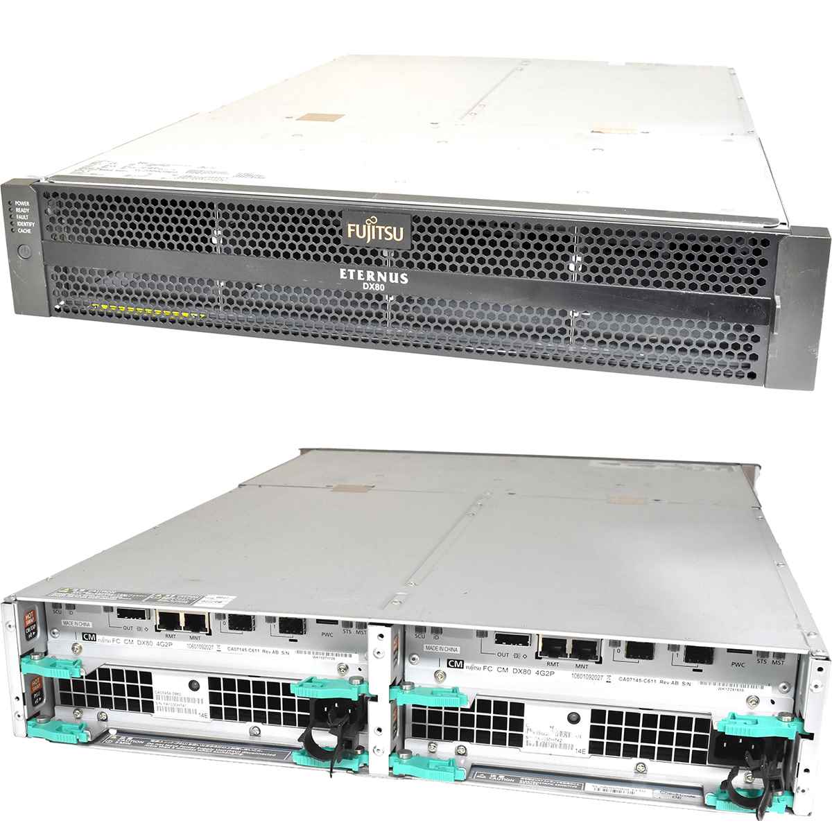 Fujitsu Eternus Storage DX80 FTS: ET08F22AG 12 Bay 3,5" 2x CA07145-C611 2x PSU Fujitsu Eternus Storage DX80 FTS: ET08F22AG 12 Bay 3,5" 2x CA07145-C611 2x PSU