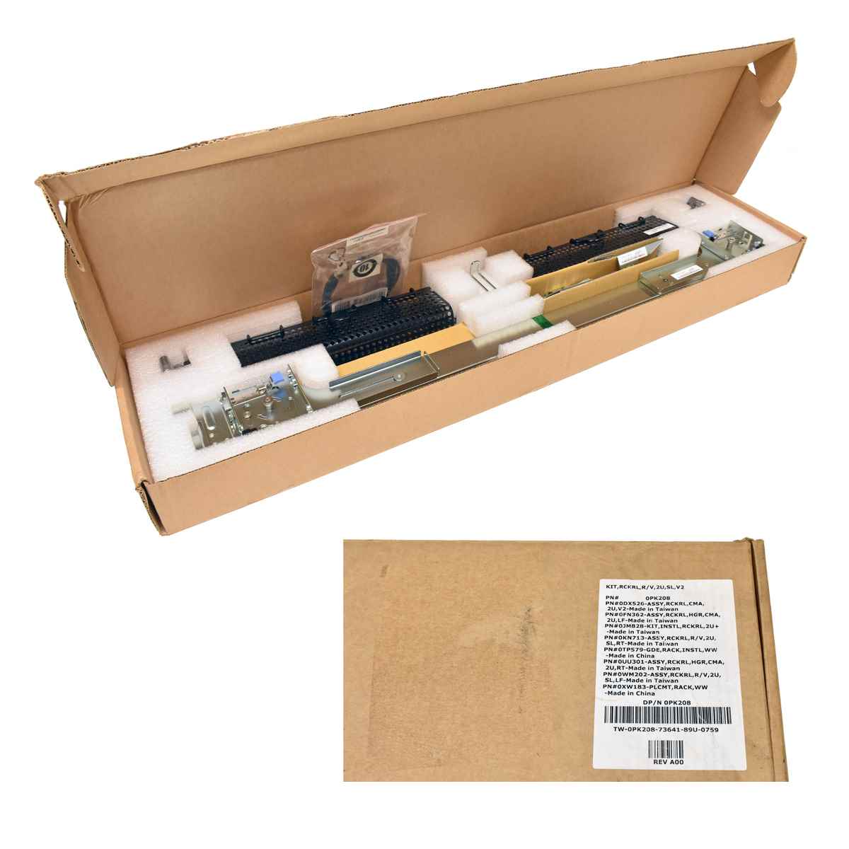 Dell Versa Rack Rail Kit Rackschienen 0PK208 PK208 + Kabelarm für PowerEdge 2950 2970 ! Neu, in geöffneter originaler Verpackung ! Dell Versa Rack Rail Kit Rackschienen 0PK208 PK208 + Kabelarm für PowerEdge 2950 2970 ! Neu, in geöffneter originaler Verpackung !