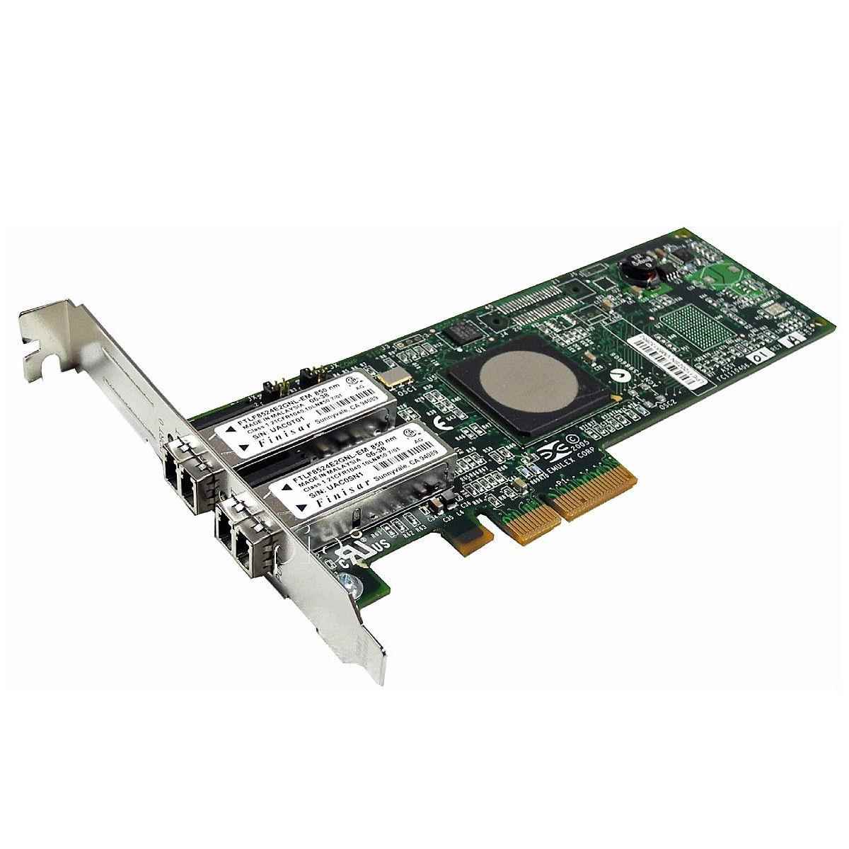 Emulex Network Cards LPE11002 FP PCIe x4 4Gbit Dual Fibre Channel Emulex Network Cards LPE11002 FP PCIe x4 4Gbit Dual Fibre Channel