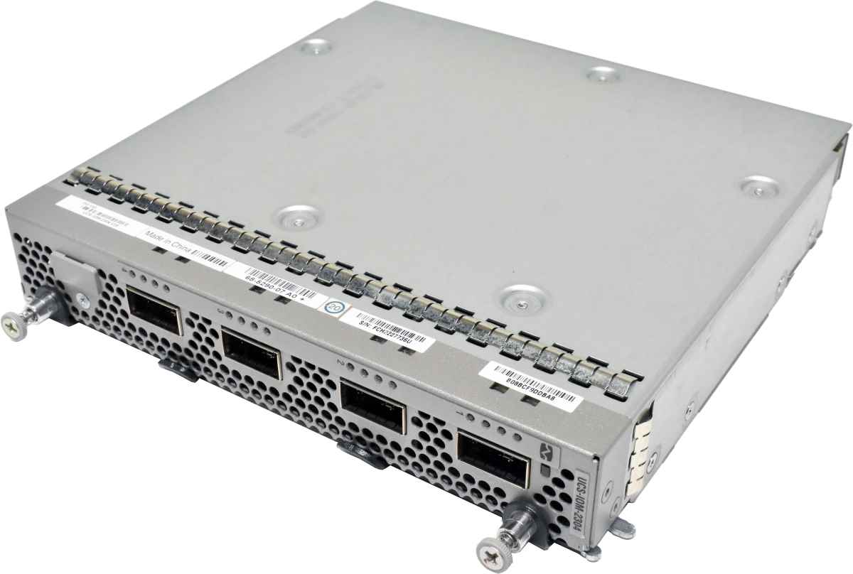 Cisco UCS-IOM-2304 68-5290-07 Quad-Port 40GE QSFP+ Switch Module for Cisco Blade Server UCS 5108 Cisco UCS-IOM-2304 68-5290-07 Quad-Port 40GE QSFP+ Switch Module for Cisco Blade Server UCS 5108