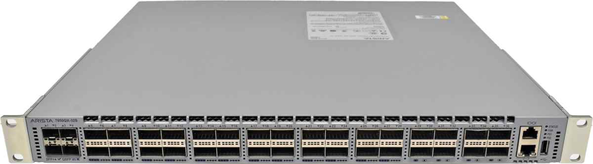 Arista DCS-7050QX-32S-R 32-Port 40G QSFP+ Ethernet Switch 4x SFP+ Rack Ears