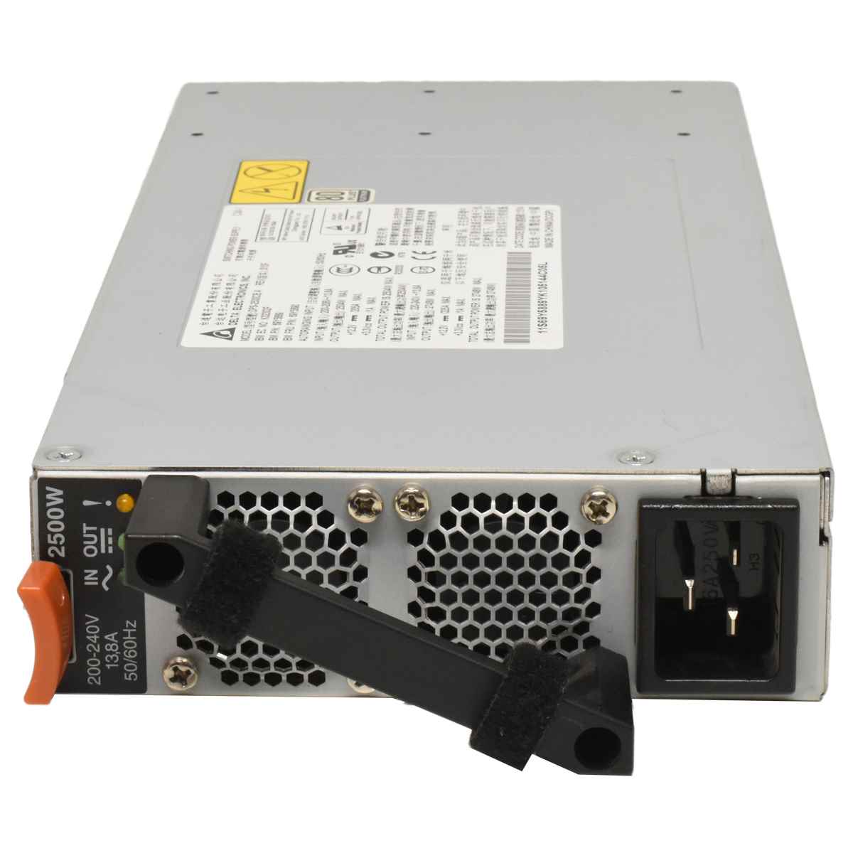 IBM Delta Eletronics Power Supply Netzteil Flex System Enterrprise 80 Plus 2500W FRU PN: 69Y5889 IBM Delta Eletronics Power Supply Netzteil Flex System Enterrprise 80 Plus 2500W FRU PN: 69Y5889