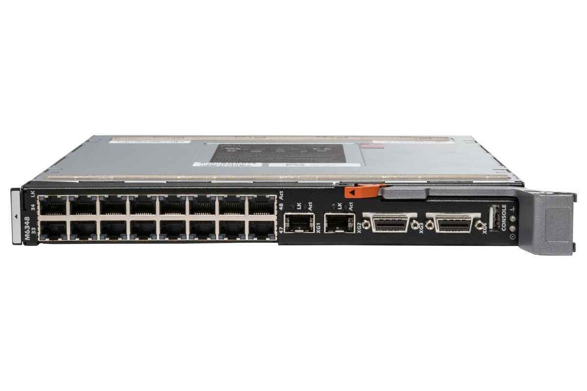 DELL PowerConnect M6348 1GbE/10GbE Blade Switch for M1000e Chassis 0N8N62 0K002V