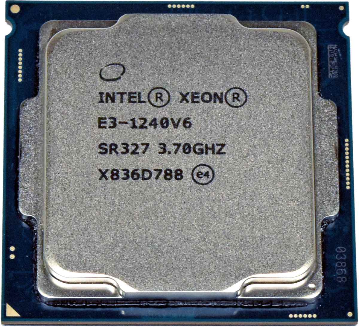 Intel Xeon Processor E3-1240 V6 Quad-Core 3.70 GHz 8 MB Cache SR327 FCLGA1151