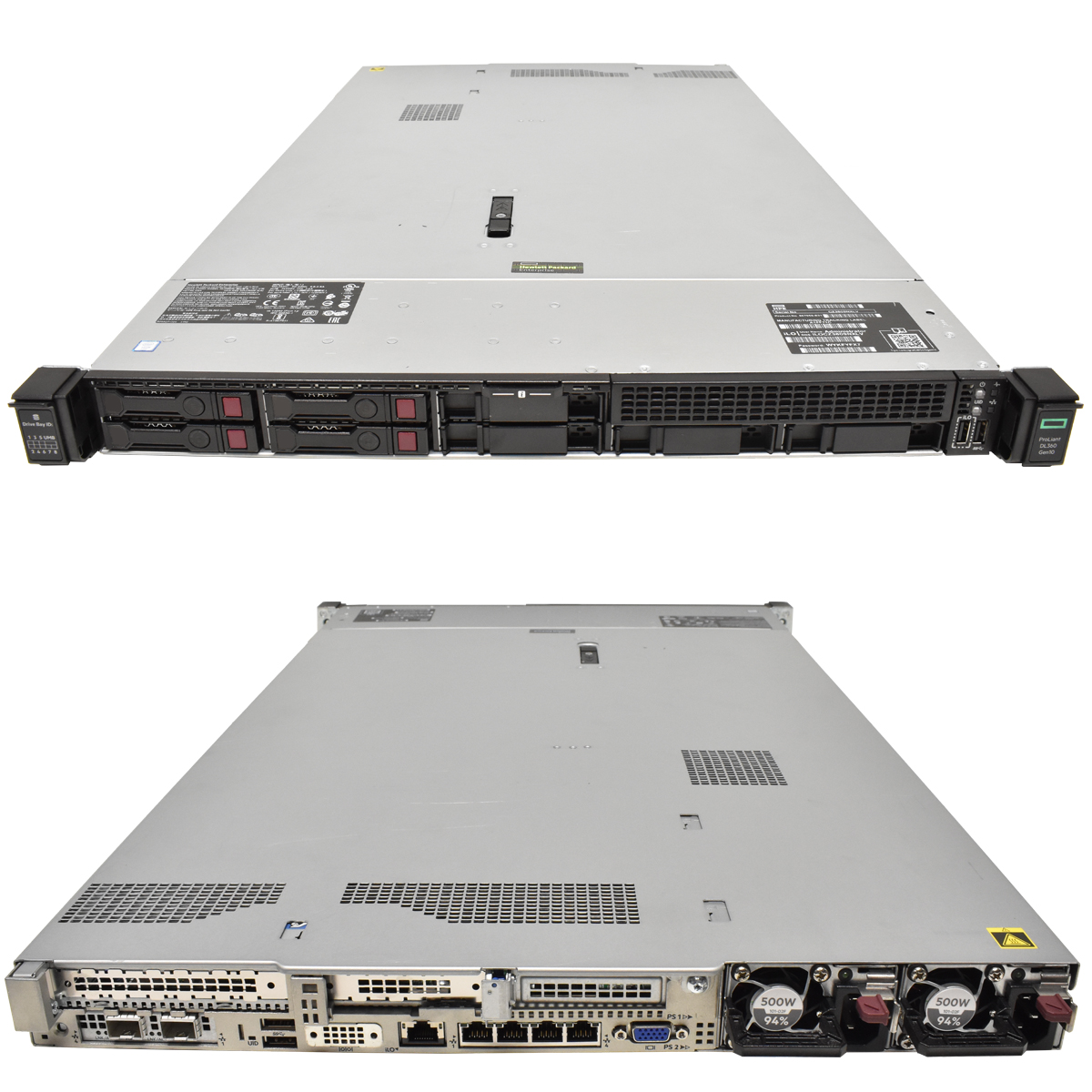 HP ProLiant DL360 G10 2x Gold 5122 4C 256 GB RAM E208i 562FLR-SFP+ 8x SFF iLO 5 4x400GB SSD HP ProLiant DL360 G10 2x Gold 5122 4C 256 GB RAM E208i 562FLR-SFP+ 8x SFF iLO 5 4x400GB SSD