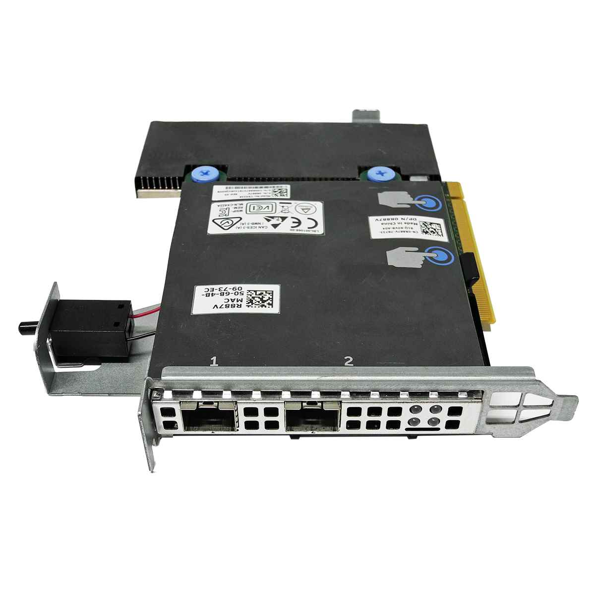 DELL 2-Port 25GbE Daughter Card 0R887V +Riser Card 08PX9W PowerEdge R930 R940 DELL 2-Port 25GbE Daughter Card 0R887V +Riser Card 08PX9W PowerEdge R930 R940