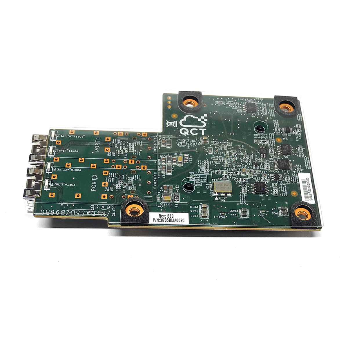 Quanta QCT OCP Dual-Port SFP+ Mezzanine Card for T42S-2U Server 3GS5BMA00E0 Quanta QCT OCP Dual-Port SFP+ Mezzanine Card for T42S-2U Server 3GS5BMA00E0