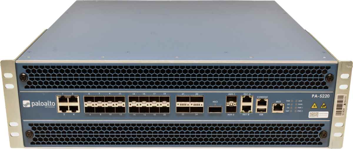 Paloalto PA-5220 750-000132-00A 40G 2xSSD 2xHDD Networks Firewall-Appliance +OS
