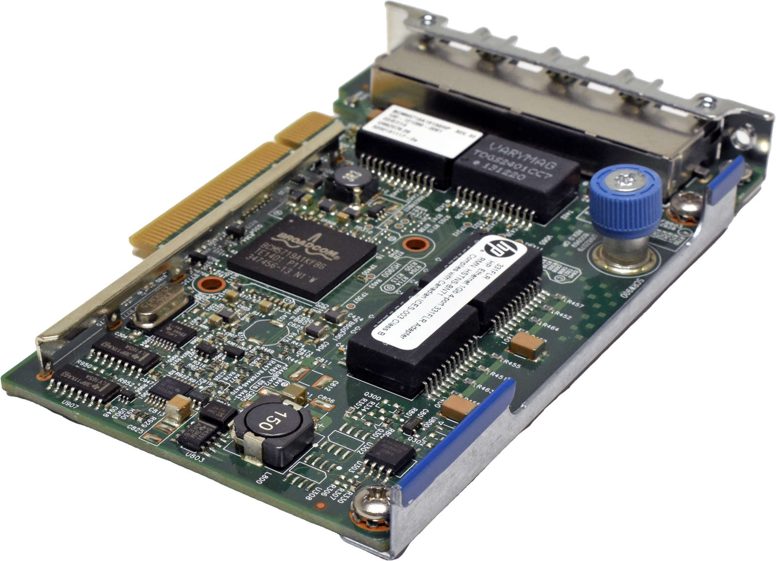HP-331FLR-4-Port-PCIe-x8-Gigabit-Ethernet-Network-002.jpg HP 331FLR 4-Port PCIe x8 Gigabit Ethernet Network Adapter 629133-001 634025-001 ohne Kühler
