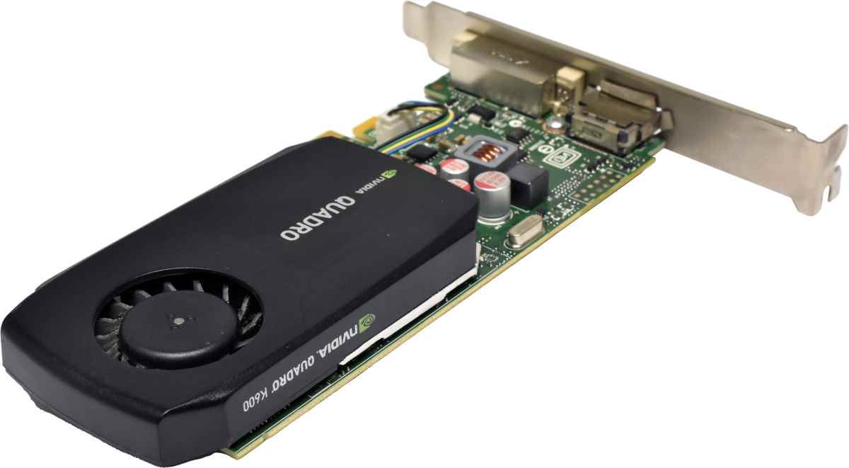 PNY Nvidia Quadro K600 VCQK600ATX-T Grafikkarte 1GB DDR3 PCI-E 2.0 x16 DVI DP FP