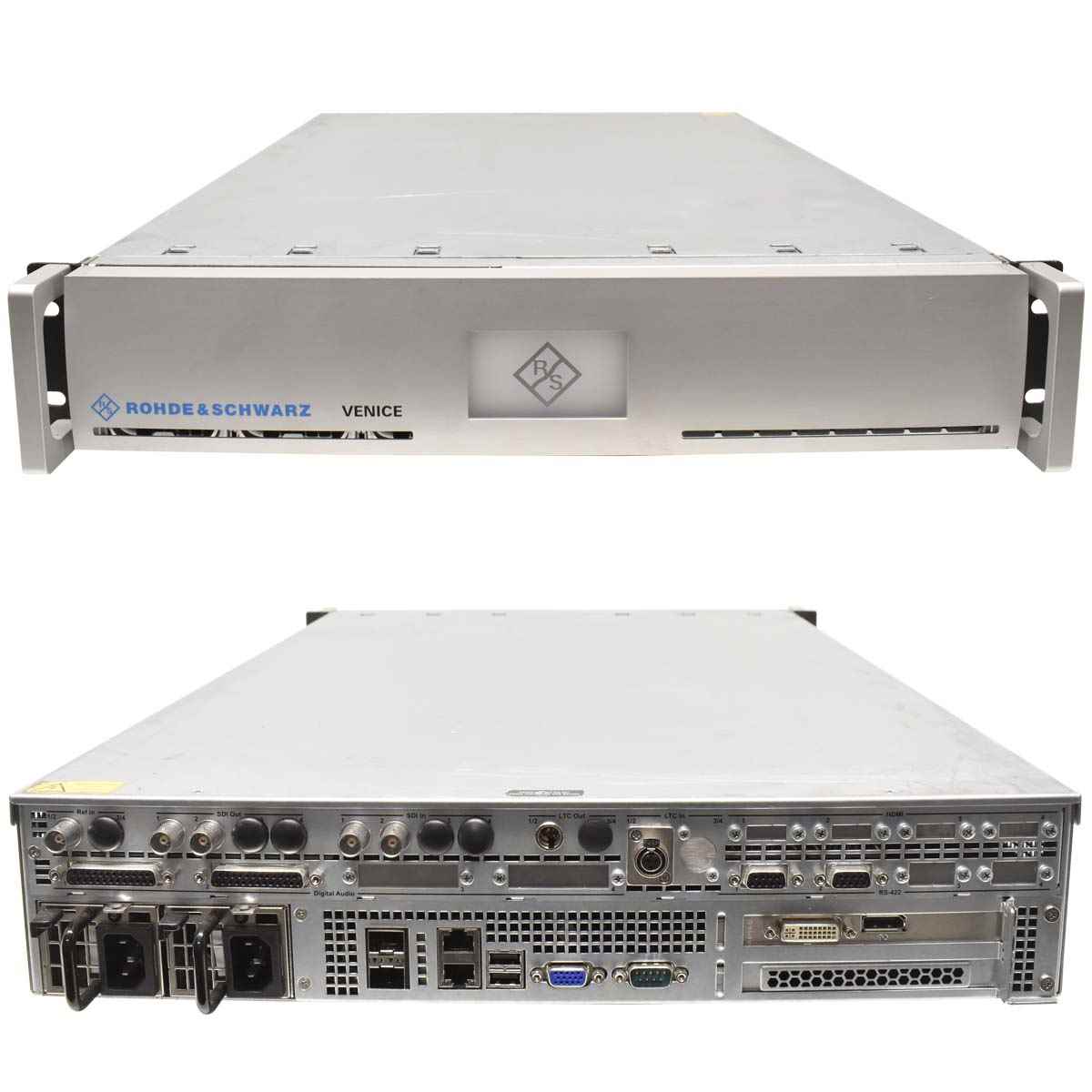 Rohde Schwarz Venice 2U 2 chan Video Management Server SDI LTC no OS no Licinse Rohde Schwarz Venice 2U 2 chan Video Management Server SDI LTC no OS no Licinse