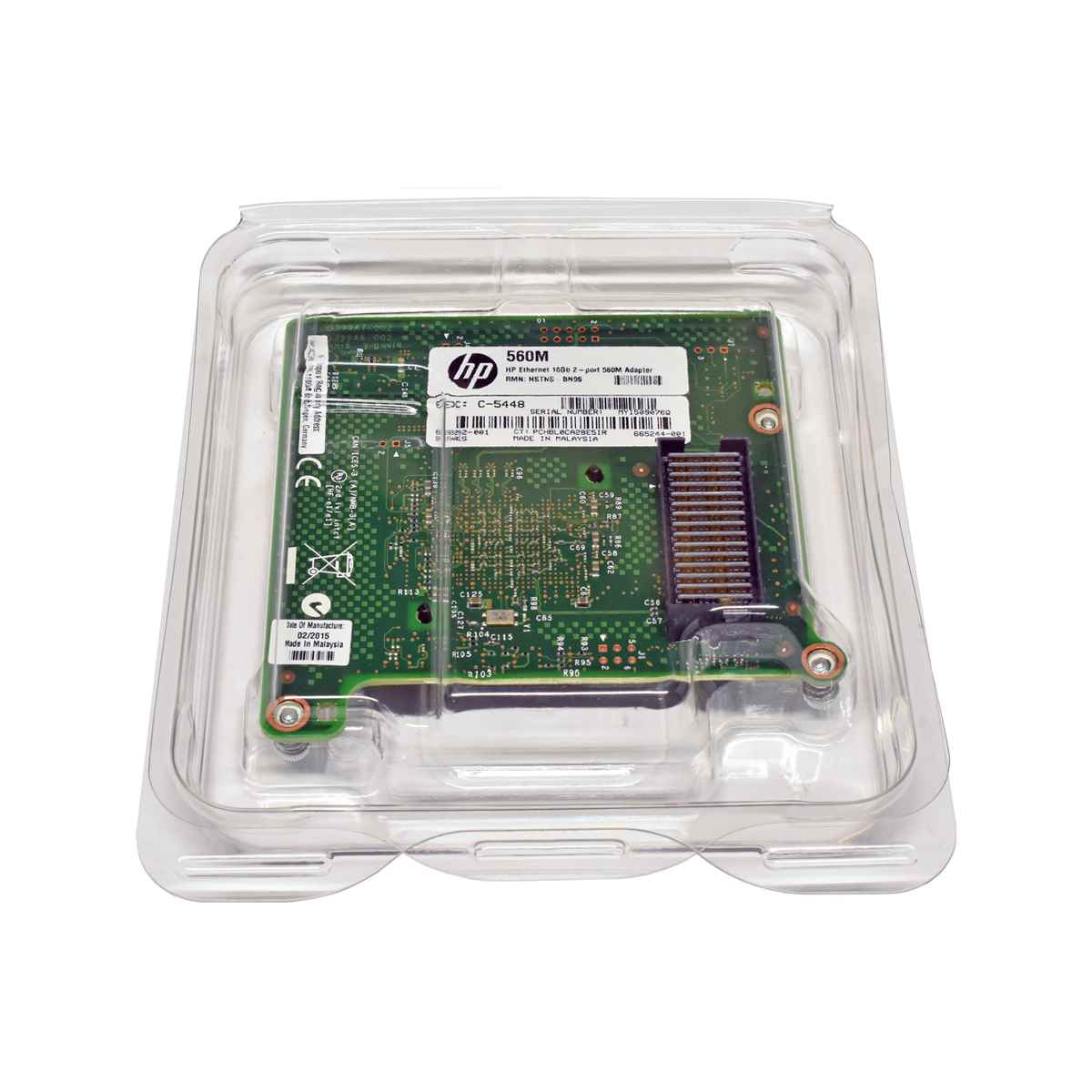 HP 560M Dual-Port Ethernet 10Gb Adapter Card 665246-B21 669282-001 HSTNS-BN95 for BL460c BL 920c G8 G9 NEW NEU