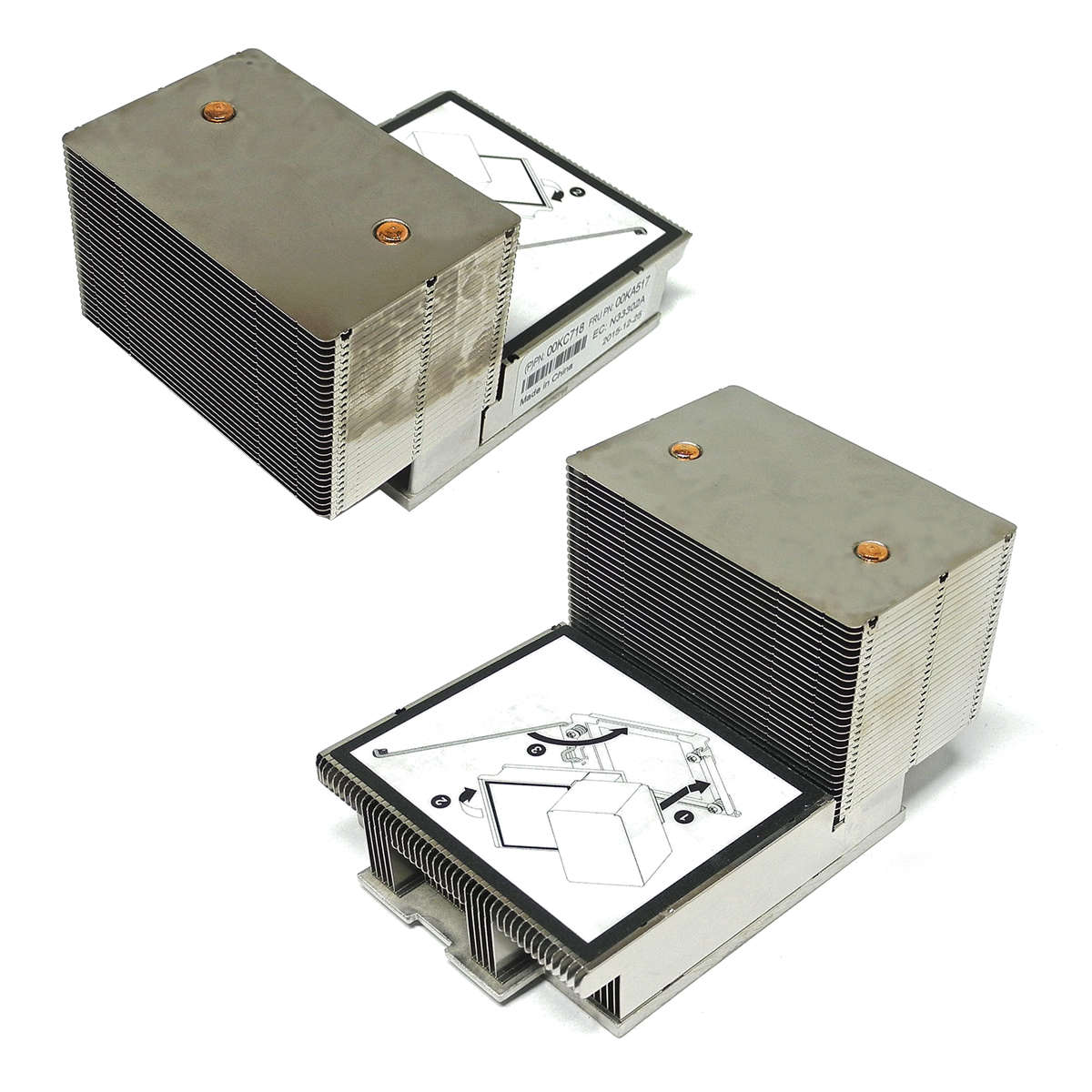 IBM CPU Heatsink / Kühler für System X3650 M5 Server 00KC718 00KA517 00KA518