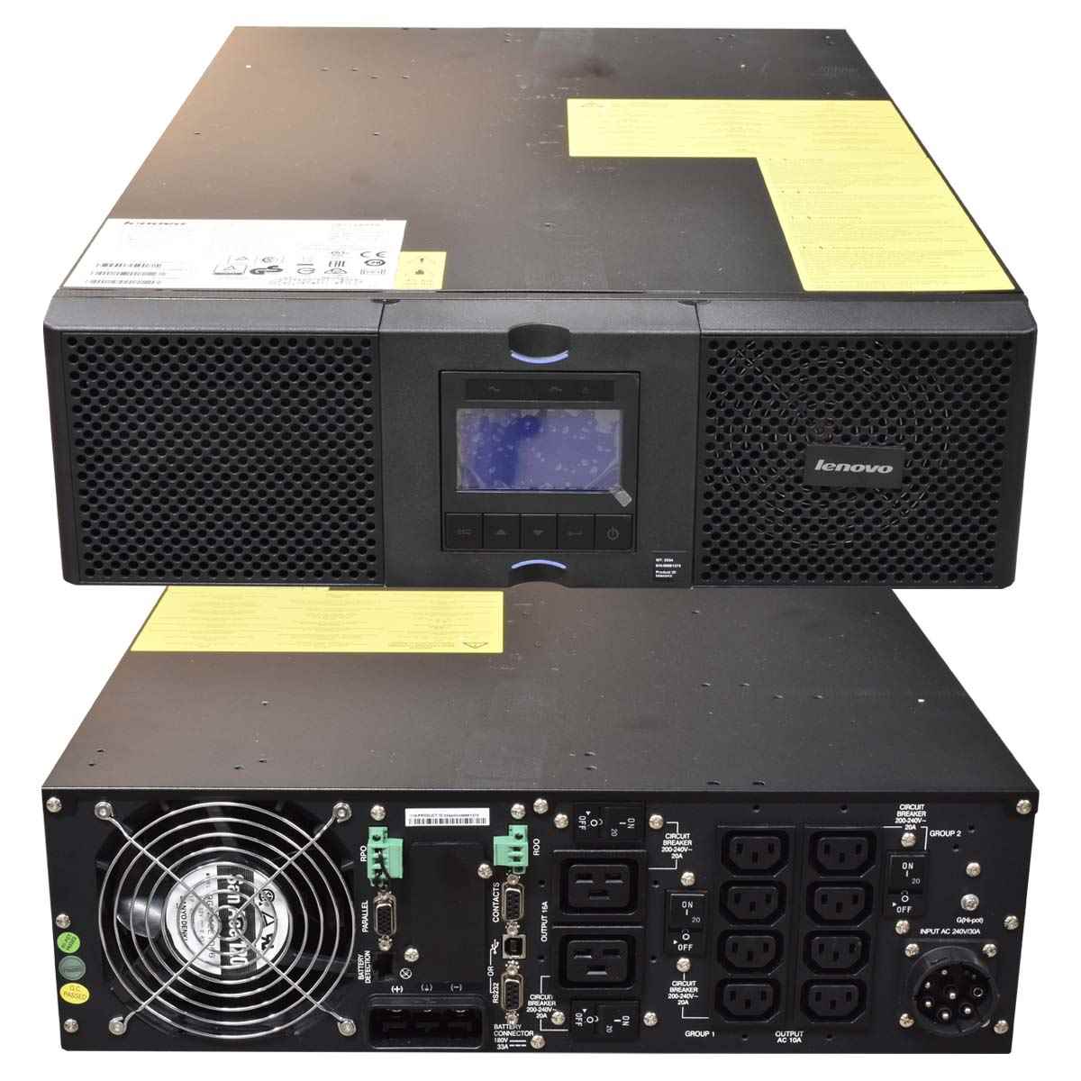 Lenovo RT5KVA UPS Battery Backup 5KVA 3U 55945KX C13 C19 out 200-240V Rails new