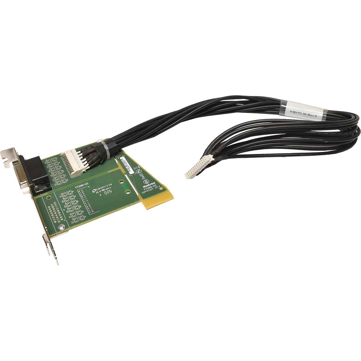 Matrox XMI02/12/86K/S Video Capture Card with XMI02/12/CBL Y7291-0201 Matrox XMI02/12/86K/S Video Capture Card with XMI02/12/CBL Y7291-0201