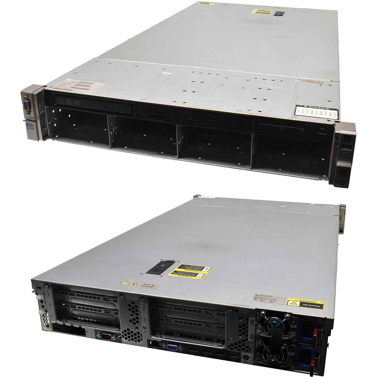 HP ProLiant DL380p G8 NO CPU NO RAM 2x Heatsink 8x LFF 3.5 Zoll