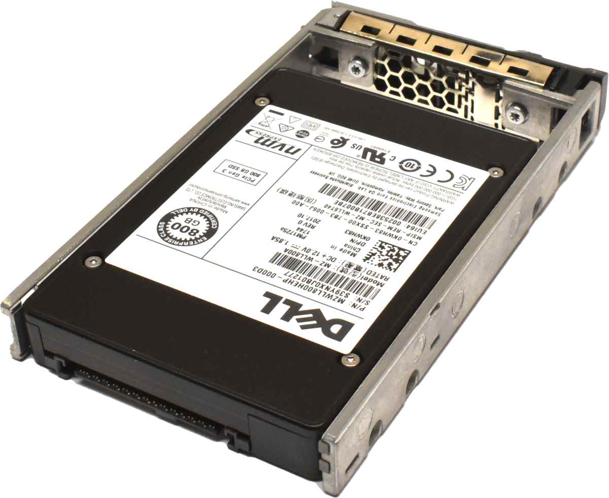 Dell Samsung PM1725a 800GB 2.5" NVMe PCIe SSD MZ-WLL800A 0KWH83 PowerEdge Dell Samsung PM1725a 800GB 2.5" NVMe PCIe SSD MZ-WLL800A 0KWH83 PowerEdge