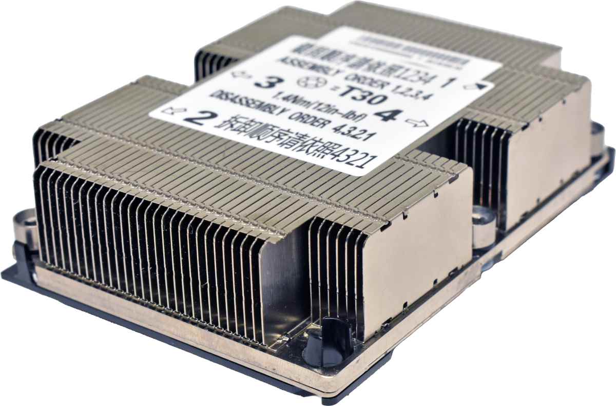 HP DL360 G10 CPU Heatsink Kühler V00201D000000000 HP CPU Heatsink Kühler V00201D000000000 DL360 G10