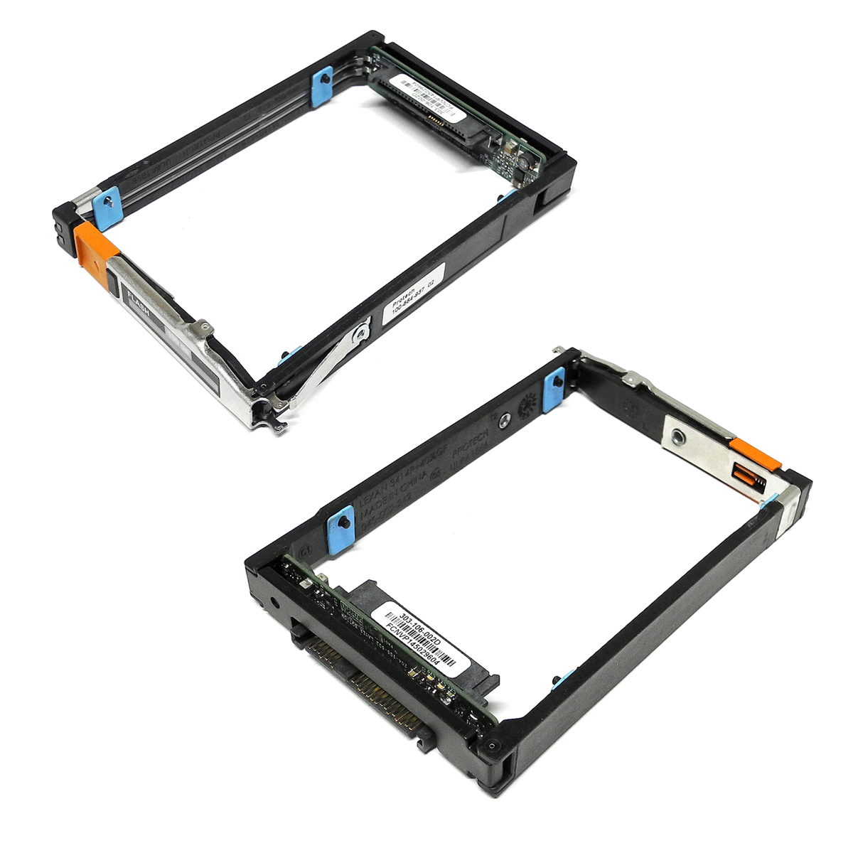 EMC 100-554-740 2.5 Zoll HDD Caddy mit SAS/SATA Interposer 303-106-002D EMC 100-554-740 2.5 Zoll HDD Caddy mit SAS/SATA Interposer 303-106-002D