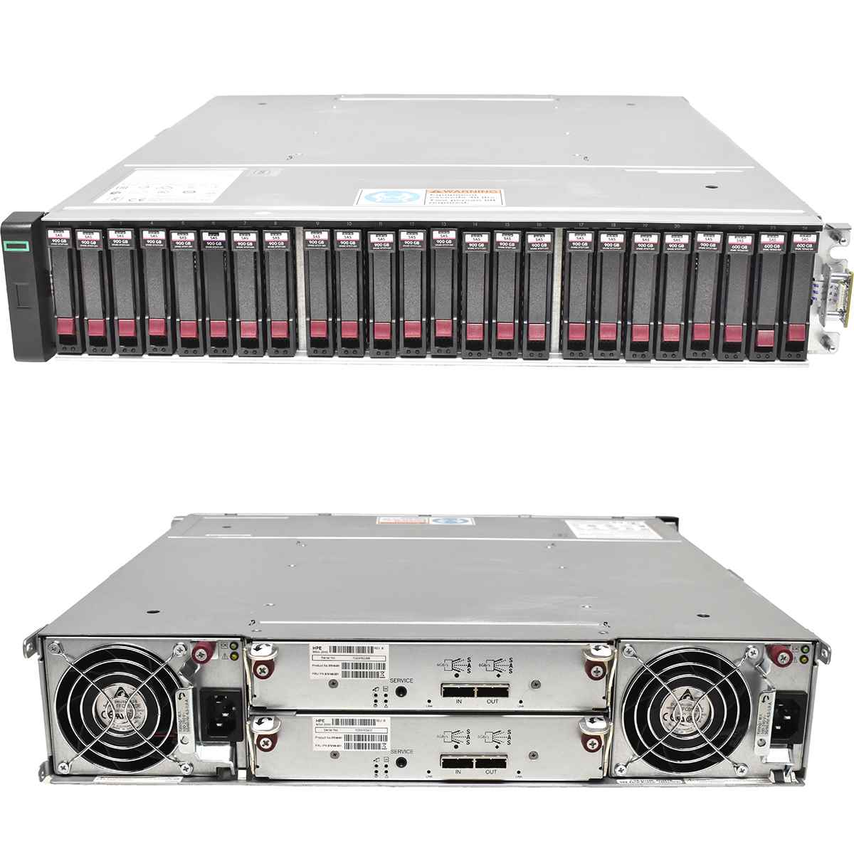 HP MSA 2050 SFF Enclosure 2x 6G x2 Controller 876146-001 24x SFF 2.5 noHDD HP MSA 2050 SFF Enclosure 2x 6G x2 Controller 876146-001 24x SFF 2.5 noHDD