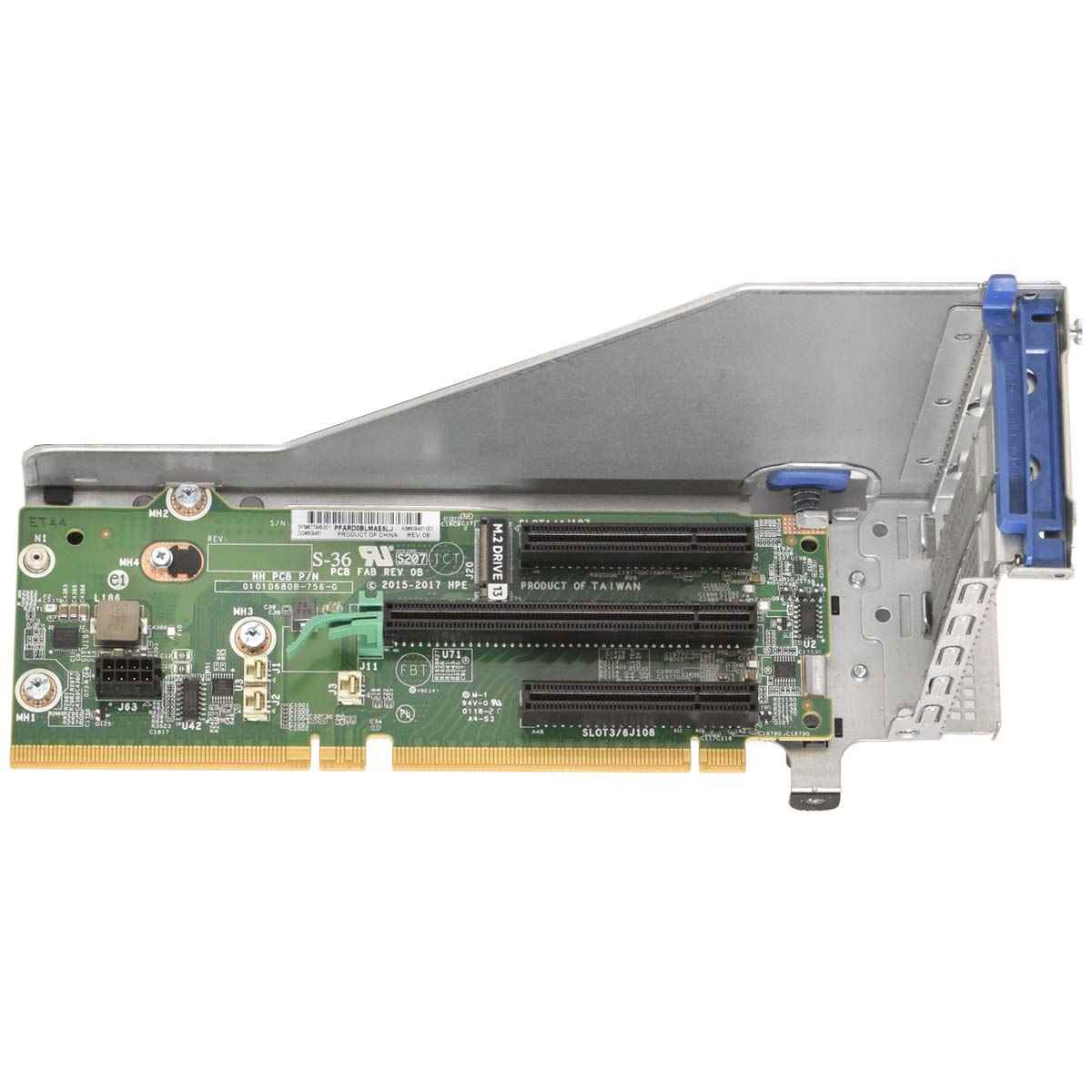 HP Riser PCI-E M.2 x8 x16 + Cage ProLiant DL380 560 Gen10 875056-001 877946-001 HP Riser PCI-E M.2 x8 x16 + Cage ProLiant DL380 560 Gen10 875056-001 877946-001