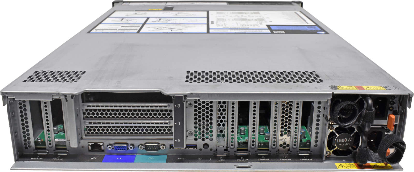 Lenovo ThinkServer SR850 no CPU 4x Kühler 0GB PC4 RAM 8x SFF 2,5" 530-8i